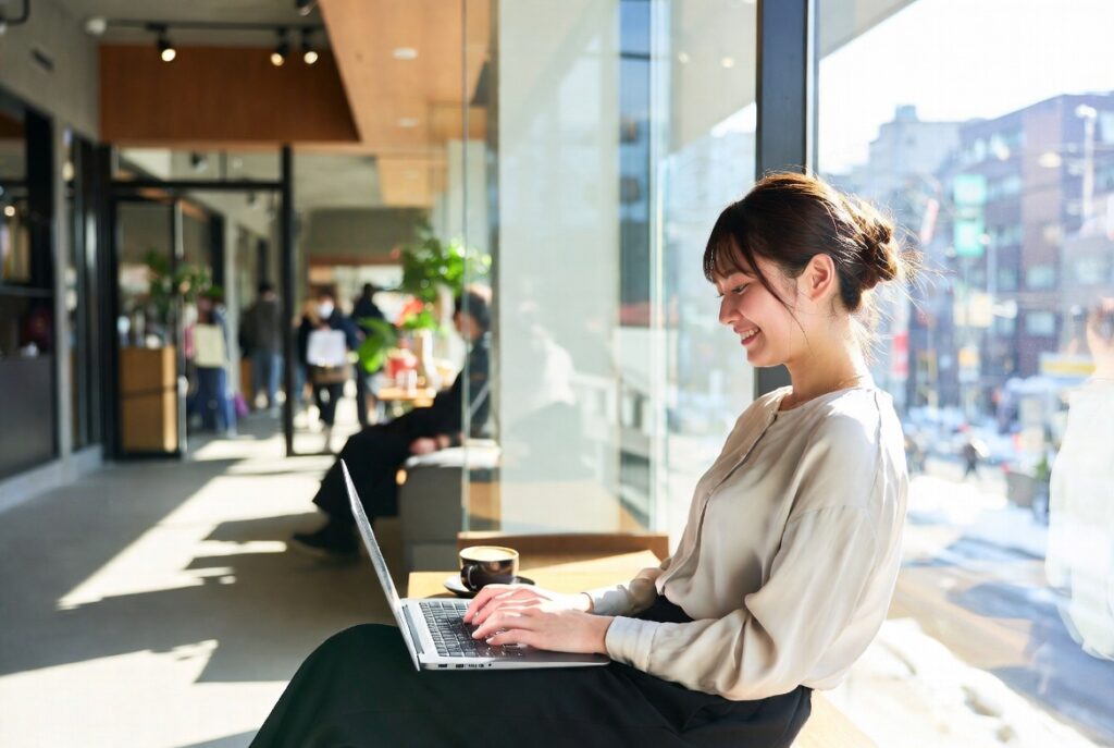 札幌一人暮らしで賢く家賃を抑えて豊かな生活を手に入れた人のイメージ