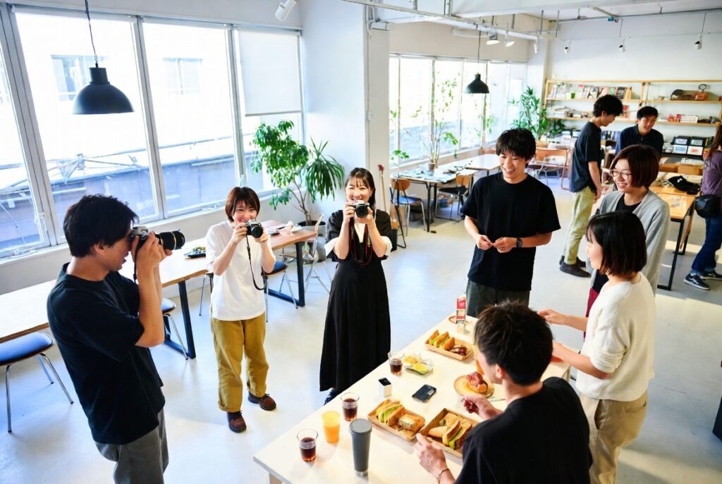 札幌の趣味サークルやスクールで新しい友達作りを楽しむイメージ